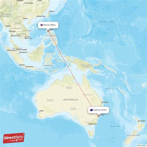 sydney to manila time